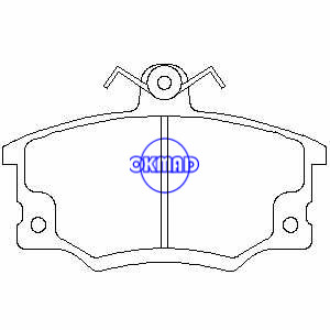 FIAT TEMPRA (159) Brake pad OEM: 5889089 FDB370 GDB1223 GDB458 WVA:20719 20833 20834 20836 20837 20838 21134 21135 21136, FF370